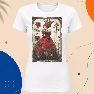 Dámské tričko - Červená vládne – Red Reigns